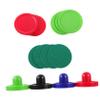 GANAZONO 1set Air Hockey Puck and Pusher Replacement Accessories Striker Includes and Felt Pads for Table Hockey Games view 1