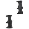 BESPORTBLE 2pcs Triple Buckle Archery Arm Guard Safe Strap Armband for Bow Hunting Comfortable Breathable Adjustable