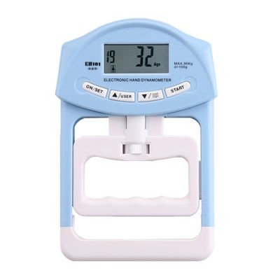 Digital Dynamometer For Hand Measurement Meter Auto Capturing Electronic Forearm Finger Power 0-120kg/268ld For Sports Hand Dynamometer Grip Strength Measurement Meter