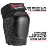 187 Killer Pads Skateboarding Knee Pads & Elbow Pads Combo Pack, Independent, Small/Medium view 2