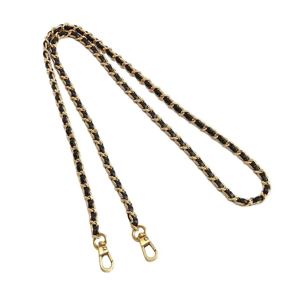 Jiesinlov Purse Chain Strap for Handbag Gold Chains Shoulder Bag Strap Replacement Crossbody(Gilt 90)