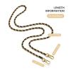 Jiesinlov Purse Chain Strap for Handbag Gold Chains Shoulder Bag Strap Replacement Crossbody(Gilt 90) view 2