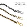 Jiesinlov Purse Chain Strap for Handbag Gold Chains Shoulder Bag Strap Replacement Crossbody(Gilt 90) view 4