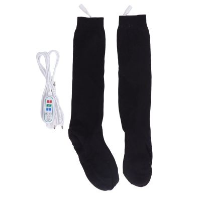 Xcello 1 Set Winter Cotton Heated Socks, Rechargeable Electric Heated Socks for Men and Women, Ideal for Outdoors, Skating, Skiing, Hunting, Fishing