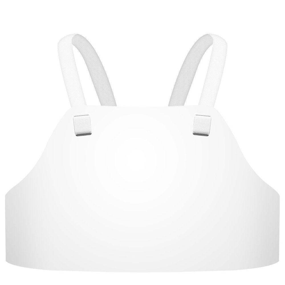 HALFS Mens and Womens Fencing Chest Guard Fencing Training Equipment Fencing Chest Protection for Martial Arts Boxing Football Fencing and Other Sports (Thickness : Men, Size : X-Small)