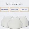 HALFS Mens and Womens Fencing Chest Guard Fencing Training Equipment Fencing Chest Protection for Martial Arts Boxing Football Fencing and Other Sports (Thickness : Men, Size : X-Small) view 4