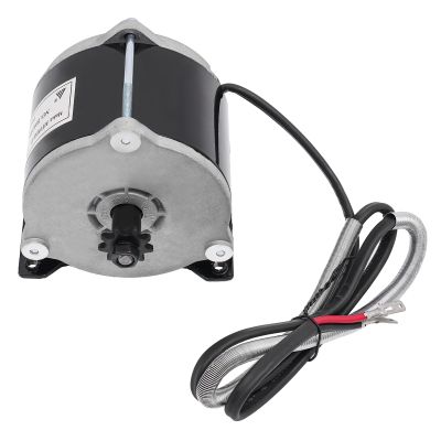 12 Volt DC 350 Watt Gear Reduction Electric Vehicle Geared Motor Electric Brushed Bicycle Bike Scooter Gear Reduction Motors for Small Electric Vehicles, Mopeds, Mini Bikes