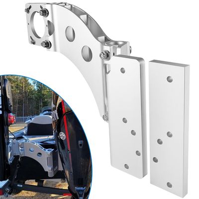 1810302 Talon Sandwich Adapter Mounting Bracket Heavy Duty Talon Jack Plate Mount Brackets Shallow Water Anchor Adapter Mounted Bracket for Port