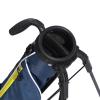 T WINSOLOGY Small Golf Bags for Men Golf Stand Bag Lightweight Golf Easy Carry Bag with Strap and Stand for The Driving Range, Par 3 and Executive Courses Golf Bags for Men or Women (Navy/Yellow) view 3