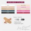 leg elegant Ballet Footed Dance Tights for Toddler and Kids Girls 50D (Deep Nude,5-7) view 2