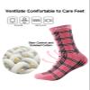 Forony Mens Dress Socks Size 9-11 9-12 10-13 Quick Dry Anti Odor Groomsmen Tuxedo Business Pink Valentines view 4