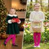 leg elegant Ballet Footed Dance Tights for Toddler and Kids Girls 50D (Fuchsia,5-7) view 3