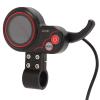 HERCHR Electric Scooter LCD Display Meter, 22.2mm Electric Bike Thumb Throttle with LCD Display 5P Waterproof Connector Control Panel for 24V 36V 48V 60V view 1