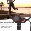 HERCHR Electric Scooter LCD Display Meter, 22.2mm Electric Bike Thumb Throttle with LCD Display 5P Waterproof Connector Control Panel for 24V 36V 48V 60V view 3