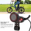 HERCHR Electric Scooter LCD Display Meter, 22.2mm Electric Bike Thumb Throttle with LCD Display 5P Waterproof Connector Control Panel for 24V 36V 48V 60V view 4