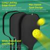 Carbon Fiber Pickleball Paddles, Anti-Slip Sweat-Absorbing Cushion Comfort Grip, 2 Paddles & 4 X-40 USAPA Standard Outdoor Pickleball (USAPA Approved for Tournament Play), 2 Grip Tapes, 1 Carry Bag view 2