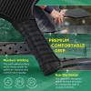 Carbon Fiber Pickleball Paddles, Anti-Slip Sweat-Absorbing Cushion Comfort Grip, 2 Paddles & 4 X-40 USAPA Standard Outdoor Pickleball (USAPA Approved for Tournament Play), 2 Grip Tapes, 1 Carry Bag view 4