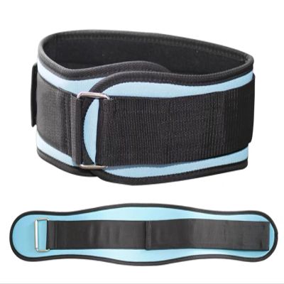 MiaoMa Weight Lifting Belt - Gym Lifting Belt for Men Women, Quick Locking Back Support for Powerlifting,Adjustable Pressurized Training Support Strap for Cross Training, Squats,Workout,Yoga,Blue L
