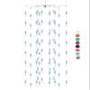 BLUEWING 48" Collapsible Fishing Dredge Offshore Fishing Teaser Dredges Saltwater Trolling Tool with 6" Soft Squids and 5mm Stainless Steel Dredge Rod for Big Game Fishing Blue view 1