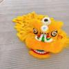 Roedax Dragon Dance 12 in Lion Dance Head 3D Dragon Head for Kids and Adults Chinese New Year Dragon Dance Wulong Set Dragon Fitness Ribbon view 3