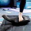 SwAcch Pilates Spine Corrector Dolphin- Shaped Pilates Equipment, Physical Therapy for Back Pain Relief, PU Foam Arc, Yoga Tool at Home, Gym,Black view 3