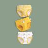 3PCS Baby Toddler Boys Briefs Soft Cotton Underwear For Toddler Boy Kids Baby Cartoon Print Underwear (C, 3-4 Years) view 2