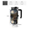 NONHAI Neoprene Water Bottle Pouch for Cup Travel Tumbler Mug Pouch Sports Bottle Pouch Holder Gym Tumbler Cup Accessories Sleeve Bag for Phone, Card, Key view 2