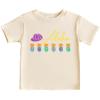 CAOMP Aloha T-Shirt for Youth Toddler Baby Bodysuit Vaction Shirt Holiday Kids T-shirt Pink 4T #01296 view 1
