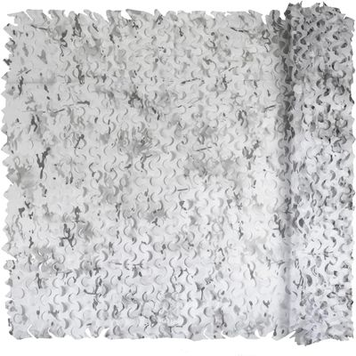 Fousam Camo Netting, Snow Camouflage Netting Bulk Roll 10X10 10X20 20X20 for Hunting Party Decoration Sunshade