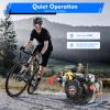 Gbonklong Bicycle DIY Modified Kit Gas Petrol Bike Engine, 4-Stroke 100CC 3600rpm Motor Kit Pedal Cycle Petrol Gas Motor Conversion Kit Air Cooling Motorized Engine Kit (Belt Style) view 2