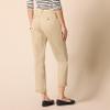 Amazon Essentials Women's High-Rise Regular-Fit Ankle-Length Tapered-Leg Khaki Pant, Tan, 4 view 2