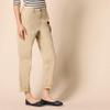 Amazon Essentials Women's High-Rise Regular-Fit Ankle-Length Tapered-Leg Khaki Pant, Tan, 4 view 3