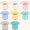 CAOMP Aloha Summer T-Shirt for Youth Toddler Baby Bodysuit Vaction Shirt Holiday Kids T-shirt Athl Heather 5-6T #01304 view 2