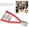 Aluminum Starting Clamp Tool with 3 Springs for Badminton Tennis Rackets-Starting view 2