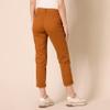 Amazon Essentials Women's High-Rise Regular-Fit Ankle-Length Tapered-Leg Khaki Pant, Caramel, 6 view 2