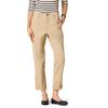 Amazon Essentials Women's High-Rise Regular-Fit Ankle-Length Tapered-Leg Khaki Pant, Tan, 12 view 1