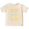 CAOMP Summer T-Shirt for Youth Toddler Baby Bodysuit Vaction Shirt Holiday Kids T-shirt Caribbean 12 M #01295 view 1