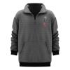 ZYXTIM I Can't But I Know A Guy Sweatshirts Mens Quarter Zip Waffle Ribbed Long Sleeve Gym Athletic Hoodies Patriotic Shirts view 3