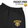 LOGOVISION DePauw University Primary Logo Mens Jogger Sweatpants,Black, Large view 3