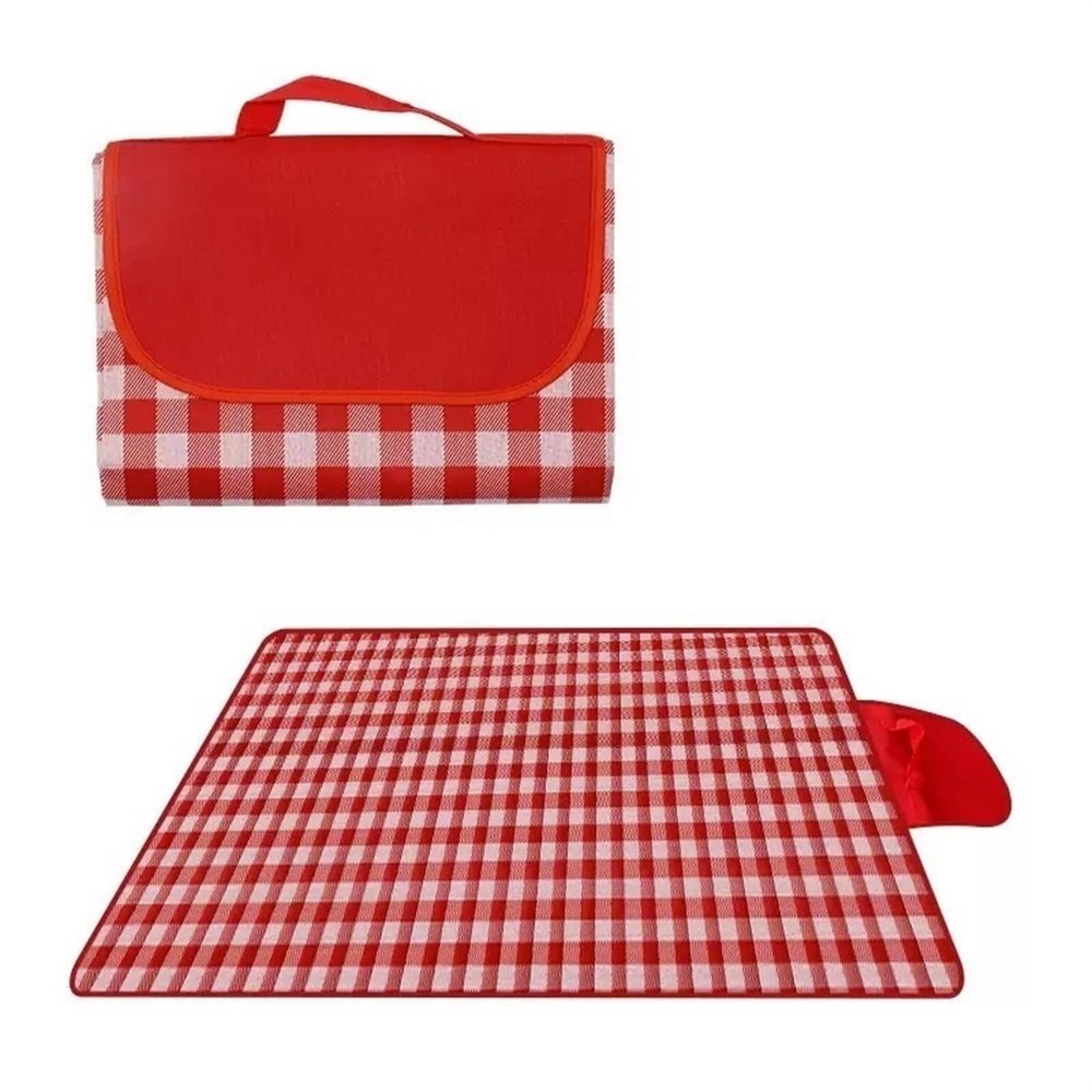 KIRYU Outdoor Blanket Large Beach Camping Picnic Blanket 79''x79'' Sand Proof and Waterproof Portable Beach Mat for Camping Hiking Festivals (C)