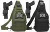 ATBP Small Tactical Sling Bag for Men with Holster Military EDC Shoulder Bag CCW Crossbody Bag 7 Liters