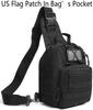 ATBP Small Tactical Sling Bag for Men with Holster Military EDC Shoulder Bag CCW Crossbody Bag 7 Liters view 2