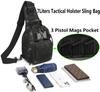 ATBP Small Tactical Sling Bag for Men with Holster Military EDC Shoulder Bag CCW Crossbody Bag 7 Liters view 4