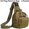 ATBP Small Tactical Sling Bag For Men With Holster Military EDC Shoulder Bag CCW Crossbody Bag 7 Liters, Brown Tan Khaki view 2