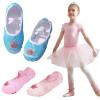 Ballet Slippers for Girls Ballet Shoes Boys Soft Leather Cute Dance Practice Shoes for (Rose Gold, 10.5 Little Child) view 2