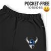 LOGOVISION Western Washington University Primary Logo Mens Jogger Sweatpants,Black, XX-Large view 3