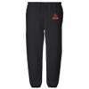 LOGOVISION California State University Northridge Primary Logo Mens Jogger Sweatpants,Black, Medium view 2