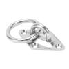 Pad Eye Plate M6x66x40mm 316 Stainless Steel Wall Mount Hook for Boat Yacht view 1