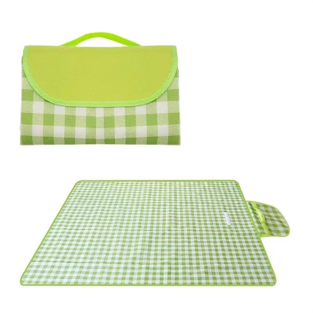 KIRYU Outdoor Blanket Large Beach Camping Picnic Blanket 79''x79'' Sand Proof and Waterproof Portable Beach Mat for Camping Hiking Festivals (A)