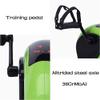 Rehabilitation Exercise Bike Foot Pedal Exerciser Foldable Portable Foot, Hand, Arm, Leg Exercise Pedaling Machine Folding Mini Stationary Bike Pedaler ( Color : Left Bracket ) view 4